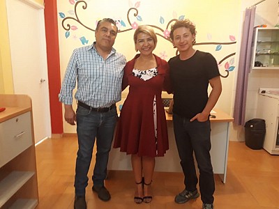 Regidor Profr Daniel por morena directora del cendi y Edgar El pollo